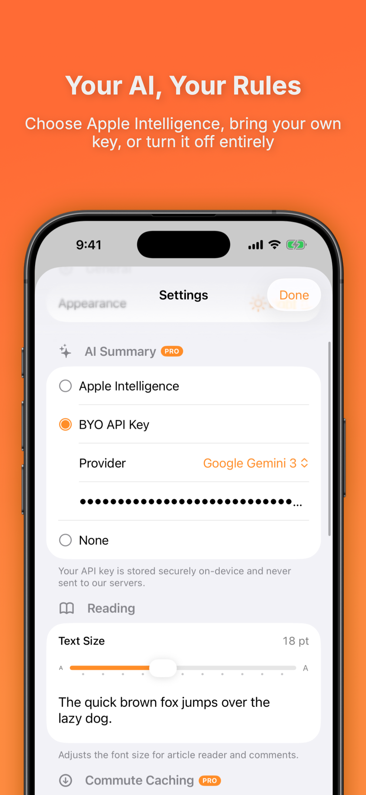 Choose Your AI Provider