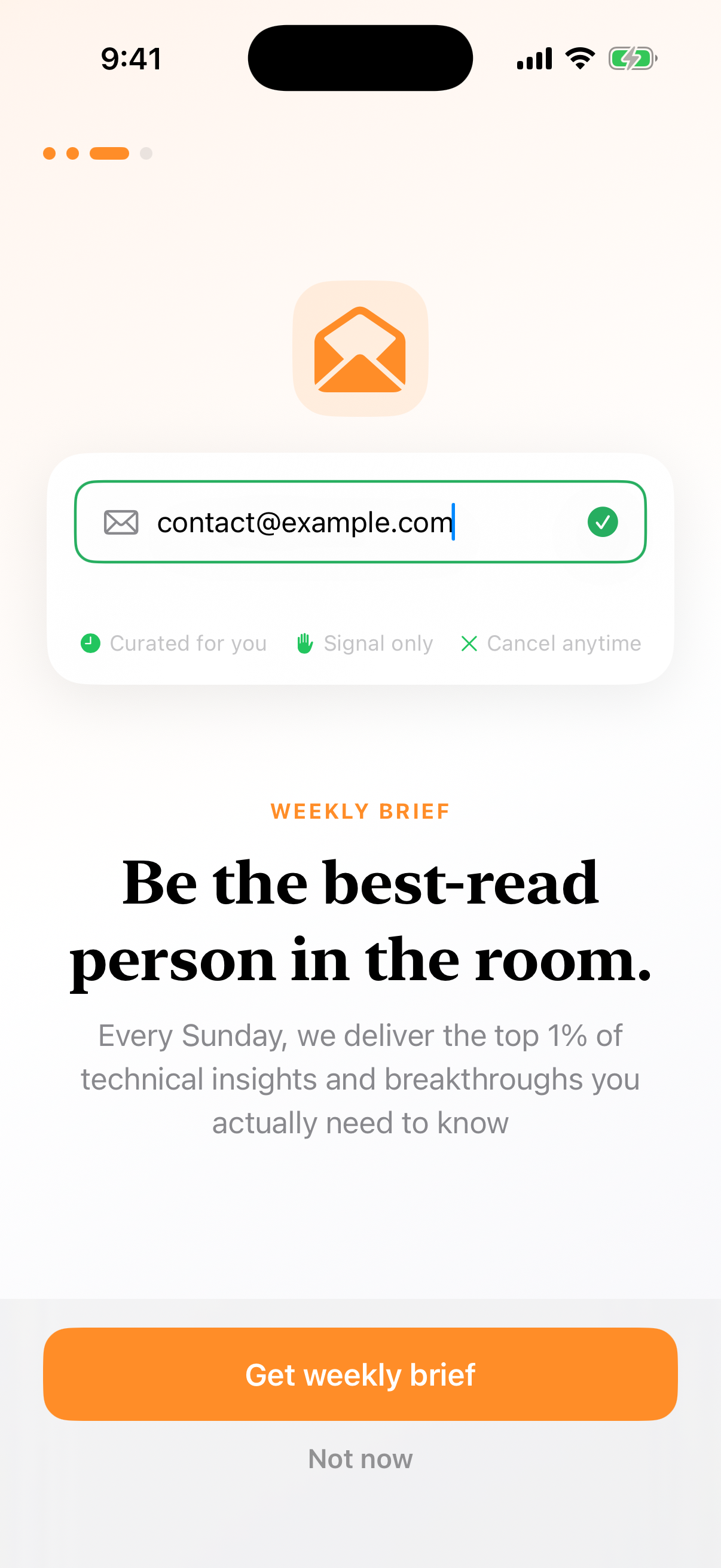 The Weekly Brief